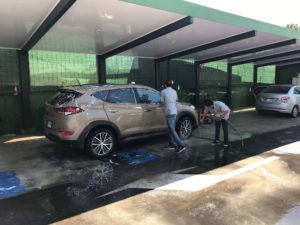 Servicio de lavado de vehículos